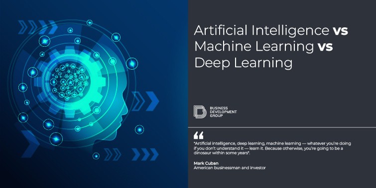 Difference between AI, ML and DL
